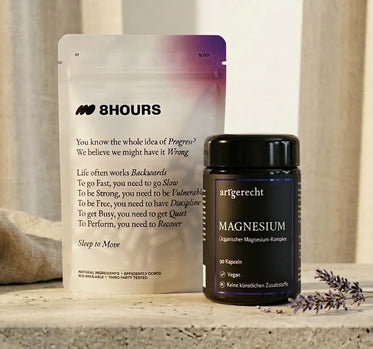 allseven Schlafroutine – Basis | 8hours Sleep + artgerecht Magnesium | allseven – Bundles