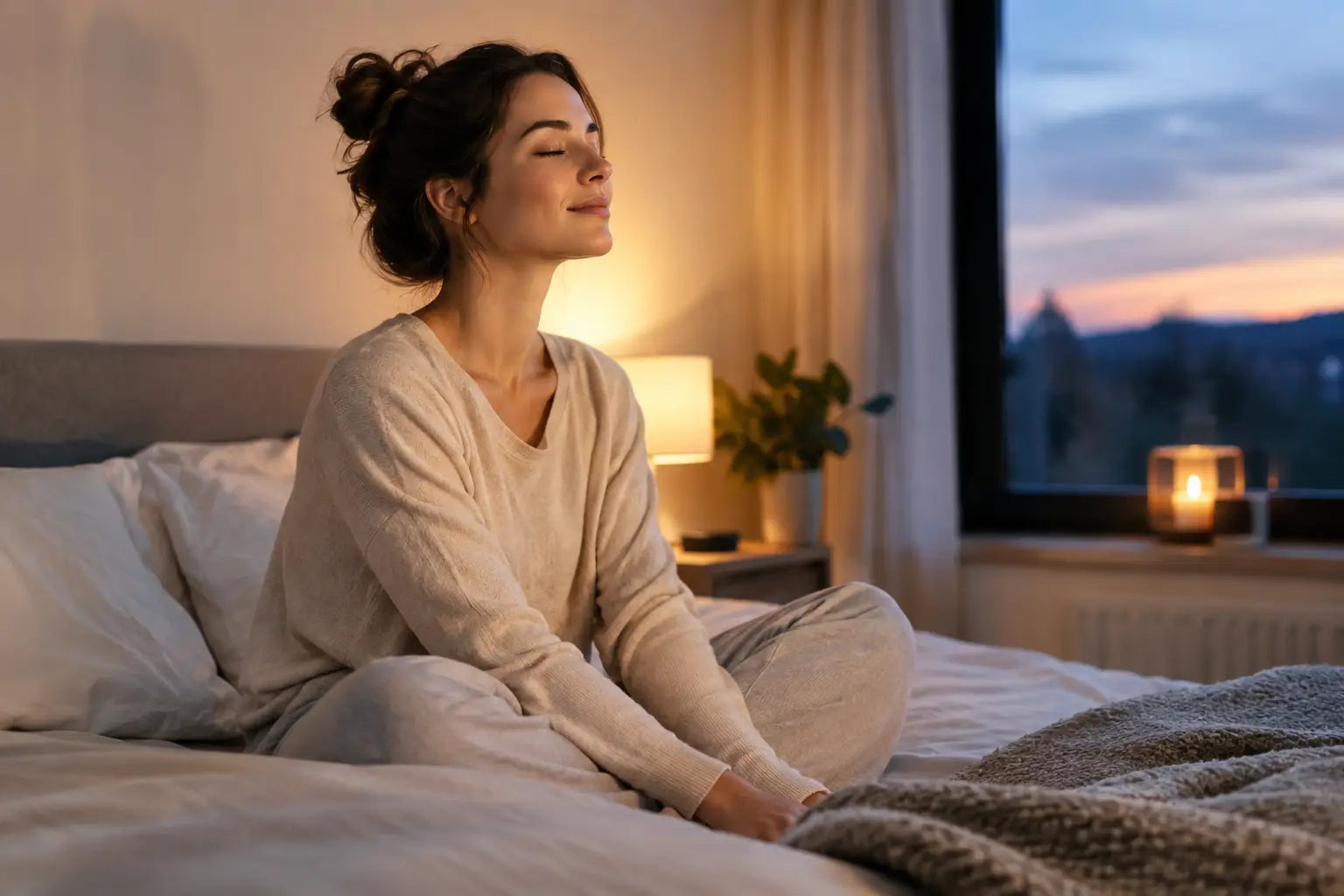 Die besten Abendroutinen gegen Gedankenkreisen