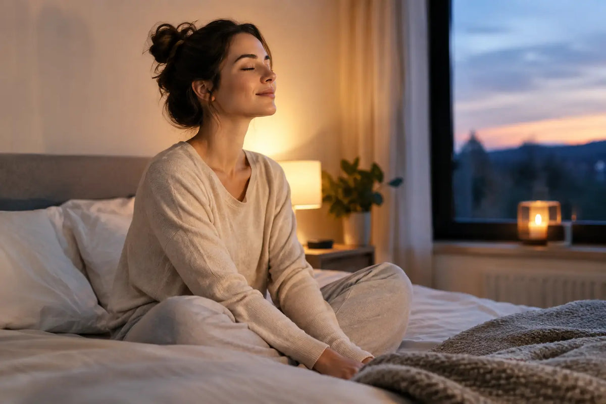 Die besten Abendroutinen gegen Gedankenkreisen