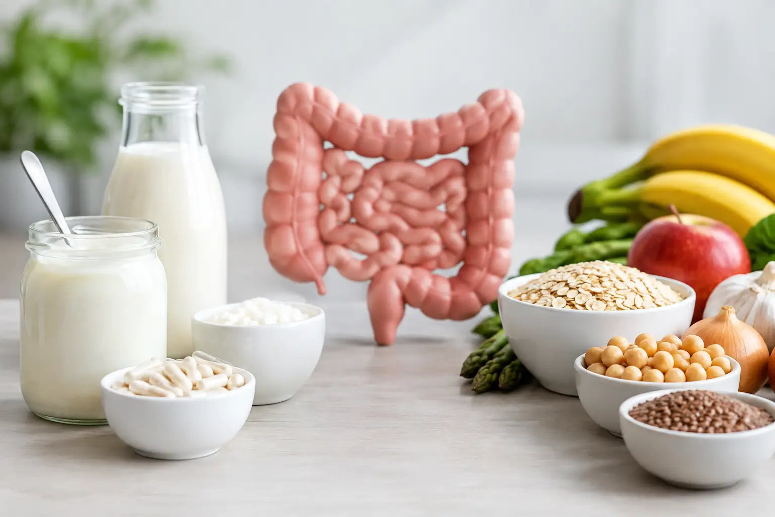 Unterschiede: Probiotika oder Präbiotika?