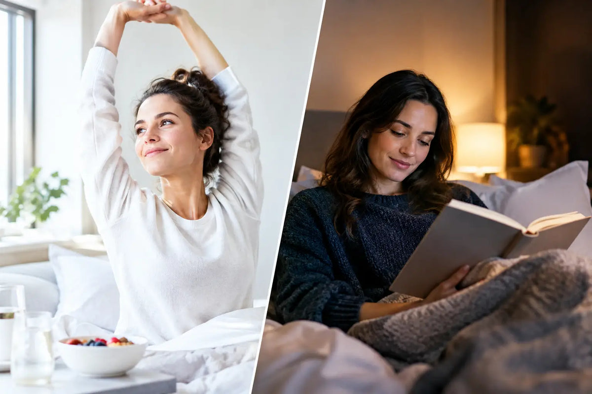 Morgenroutine versus Abendroutine: Was zählt mehr?