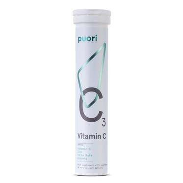 Puori Puori C3, Vitamin C + Zink – Energie&Fokus