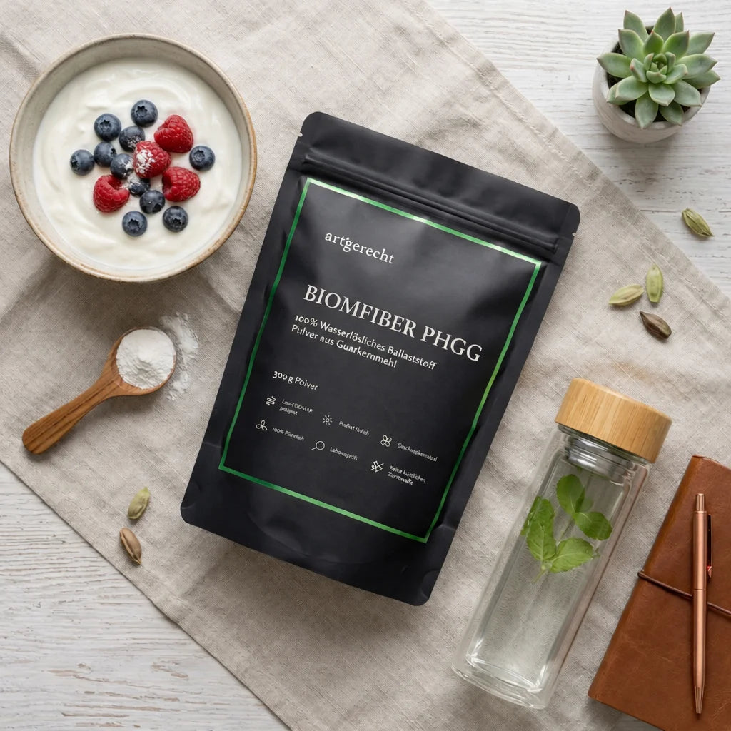 artgerecht Biomfiber PHGG 300 g Detailansicht 2 - artgerecht von allseven.