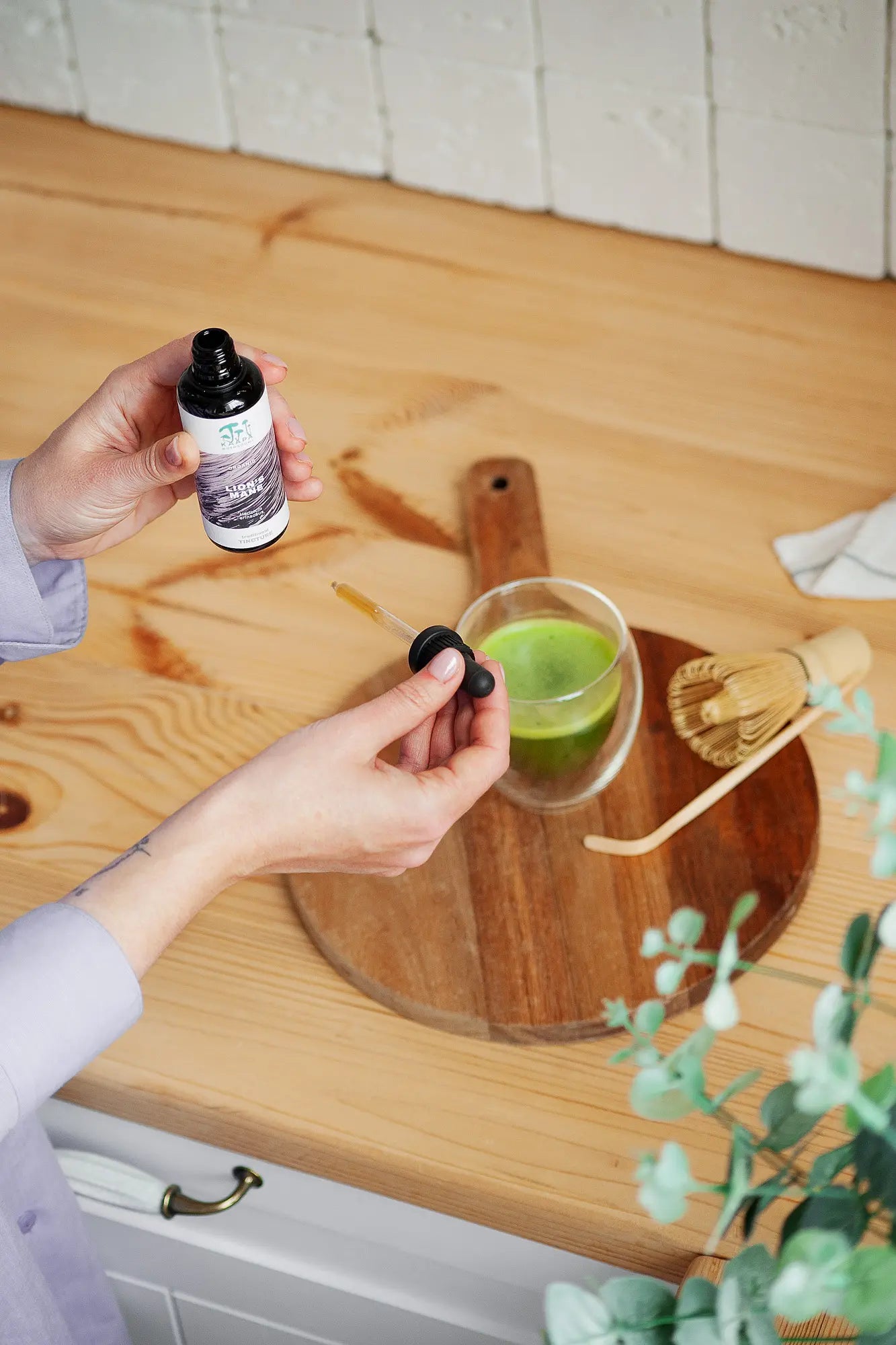 Kääpä Löwenmähne Extrakt Tinktur 50 ml Detailansicht 3 - Energie&Fokus von allseven.