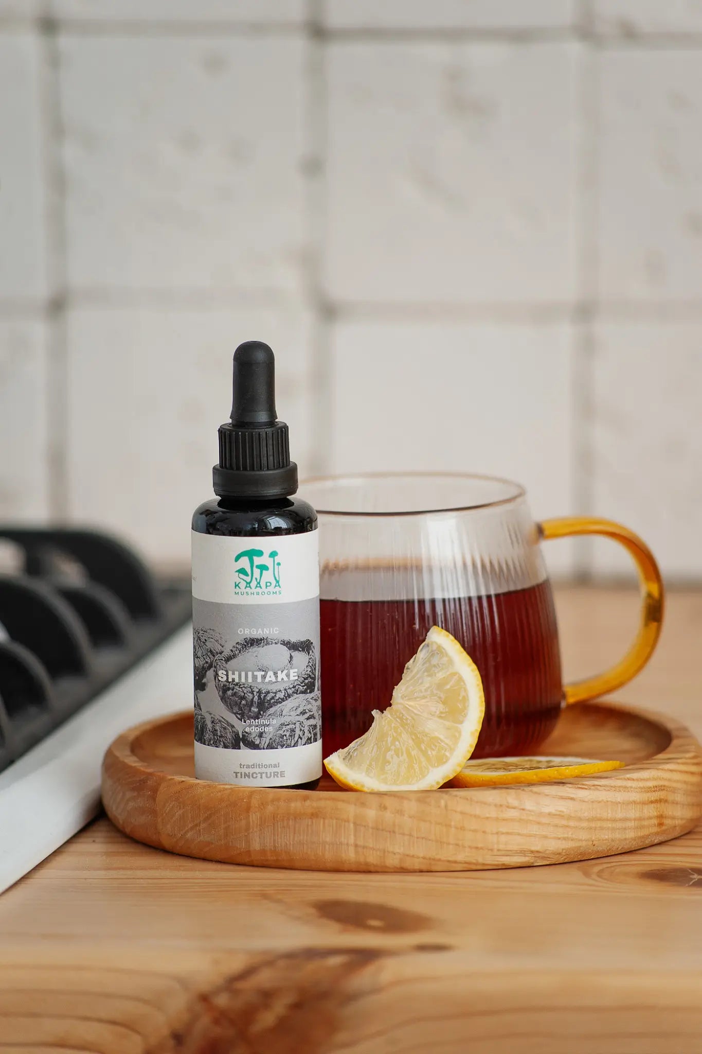 Kääpä Shiitake Extrakt Tinktur 50 ml Detailansicht 4 - Darm & Verdauung von allseven.