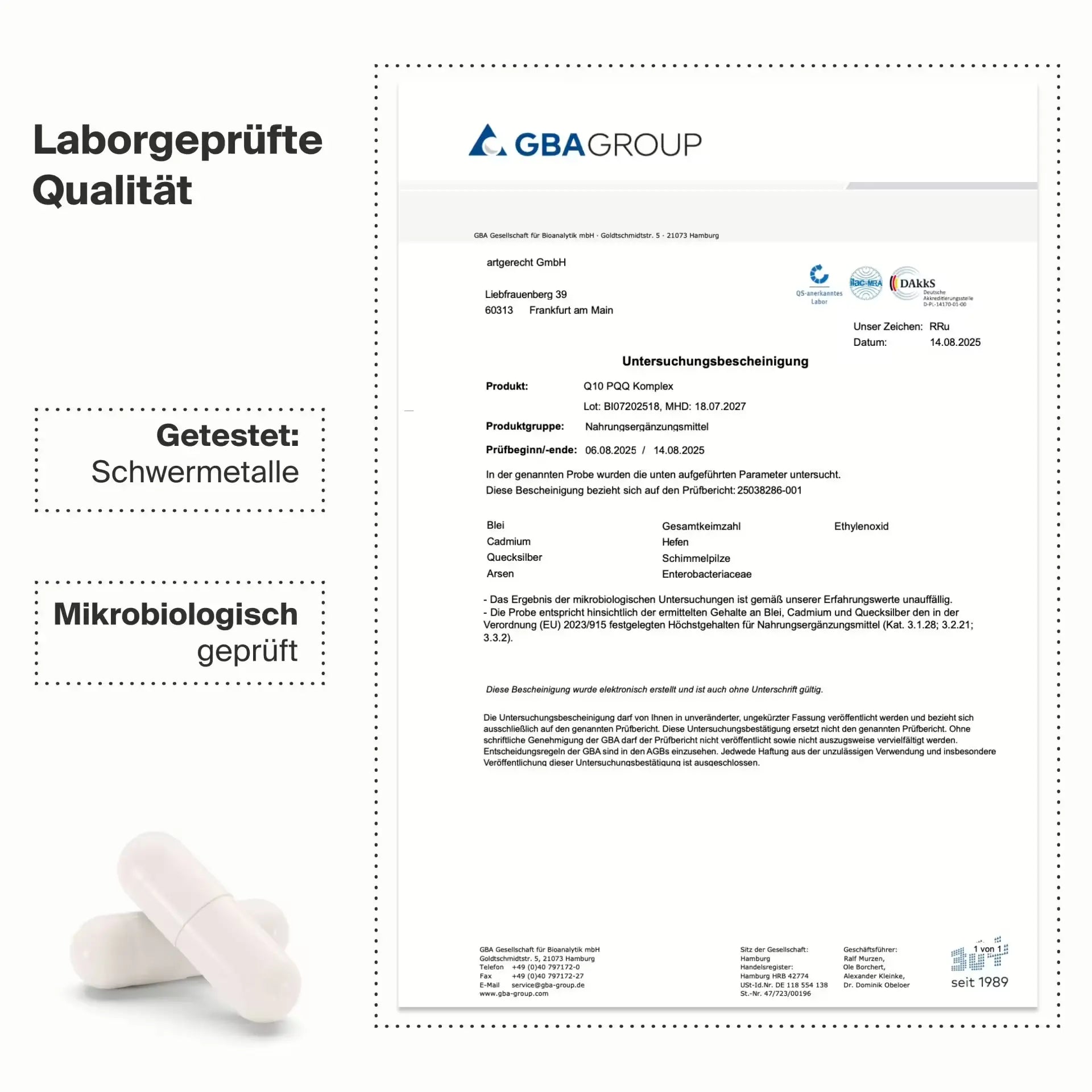 artgerecht Q10 PQQ Komplex Detailansicht 5 - artgerecht von allseven.