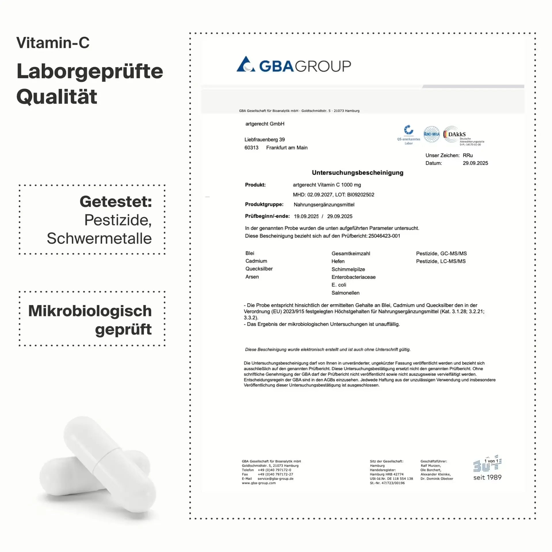 artgerecht Vitamin C 1.000 mg Detailansicht 5 - artgerecht von allseven.