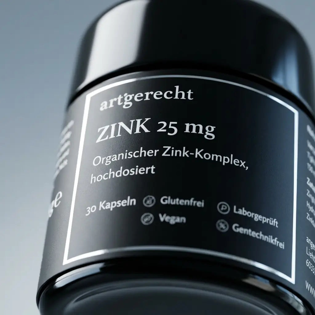artgerecht Zink 25 mg Komplex Detailansicht 5 - artgerecht von allseven.