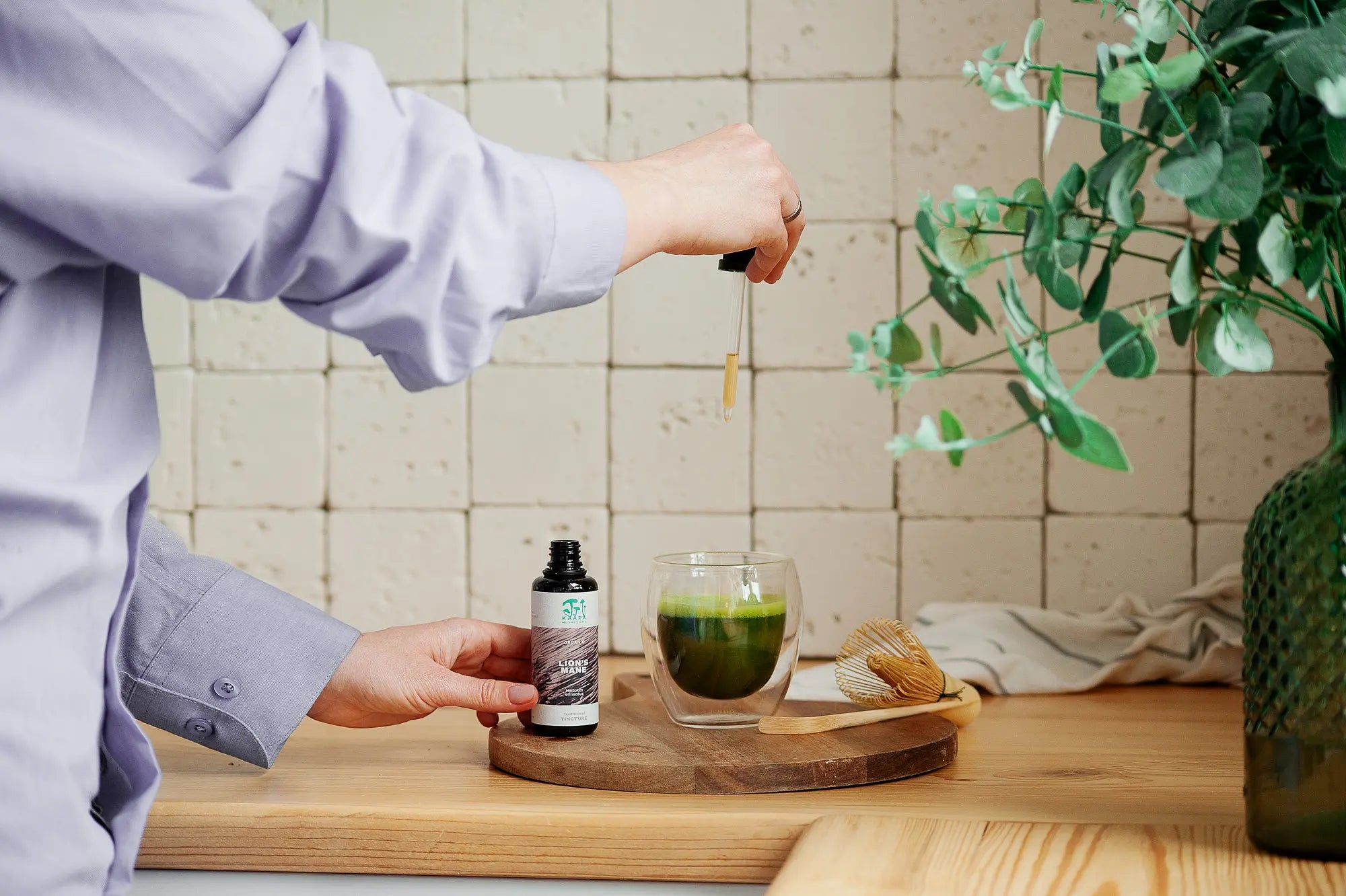 Kääpä Löwenmähne Extrakt Tinktur 50 ml Detailansicht 5 - Energie&Fokus von allseven.