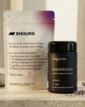 Schlafroutine – Basis | 8hours Sleep + artgerecht Magnesium | allseven