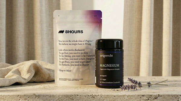 Schlafroutine – Basis | 8hours Sleep + artgerecht Magnesium | allseven