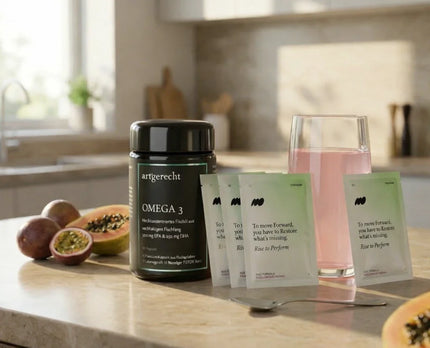 Morgenroutine – Duo | Rise + Omega 3 | allseven