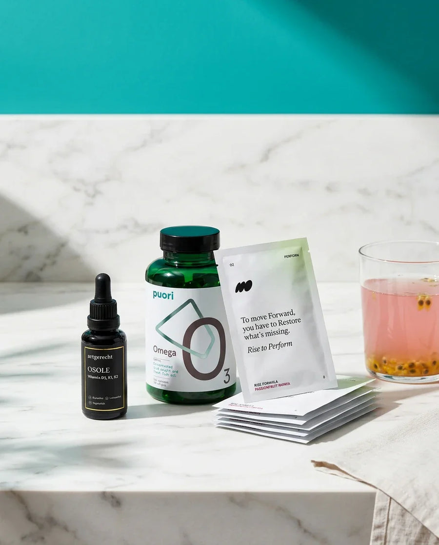 allseven Morgenroutine – Tom's Auswahl | Rise + Puori O3 + OSOLE | allseven – Bundles