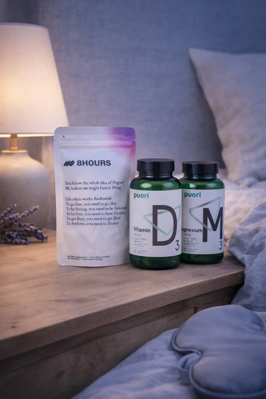 allseven Schlafroutine – Basics (Puori) | Sleep + M3 + D3 | allseven – Bundles