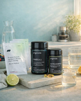 Morgenroutine – Start | Rise + Omega 3 + Q10 PQQ | allseven