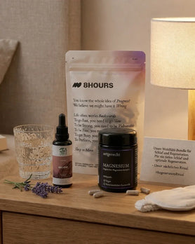 Schlafroutine – Basis Plus | Sleep + Magnesium + Reishi | allseven