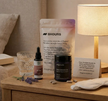 allseven Schlafroutine – Basis Plus | Sleep + Magnesium + Reishi | allseven – Bundles
